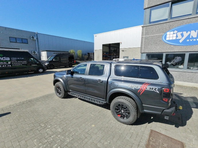 Hard Top ABS Aéroklas pour Pick-up avec Ouvrants - Ranger 23 - T9