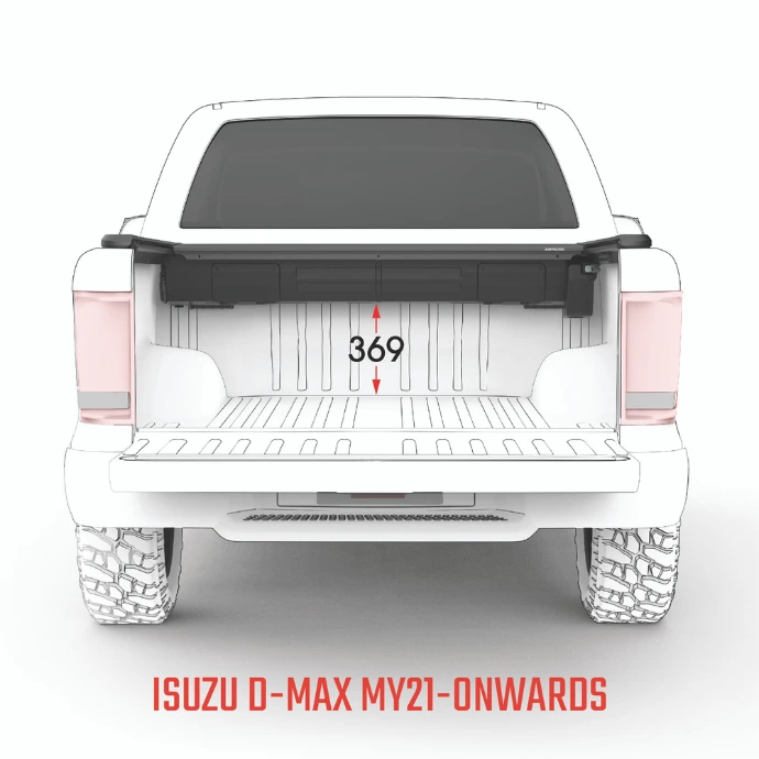 Isuzu Dmax dimensions 2