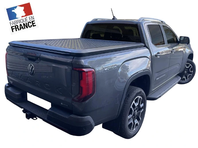 Vw Amarok - couvercle en alu noir