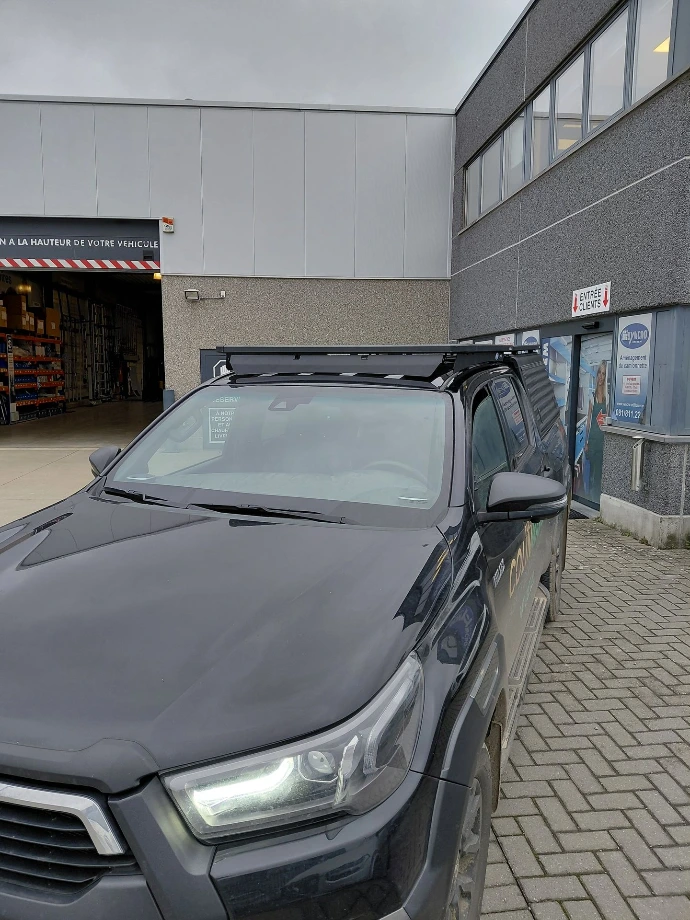 Galerie de toit pour cabine de pick up - Toyota Hilux DC 2