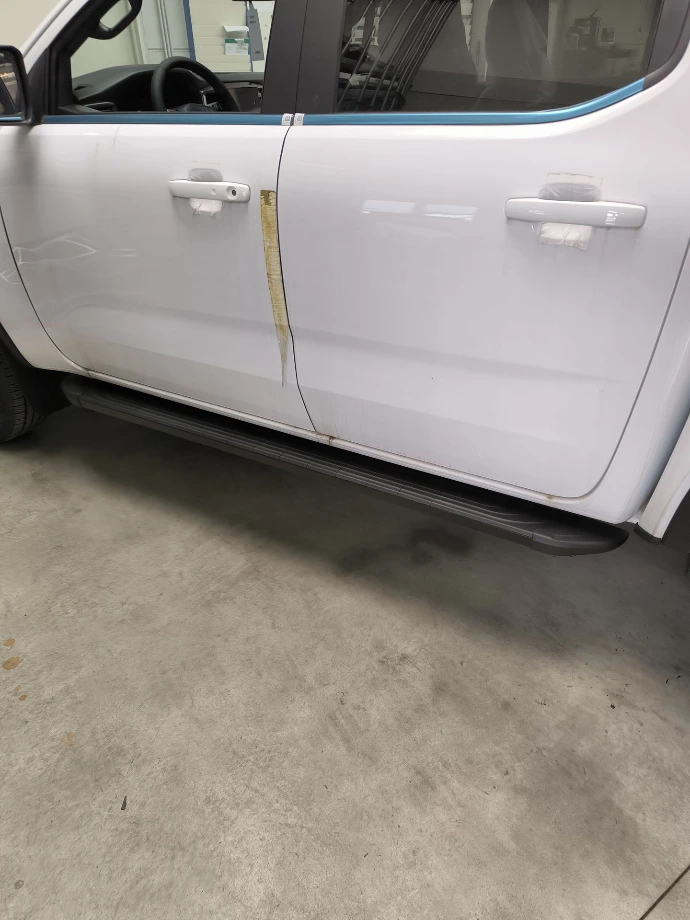 Marche pied - Amarok Style Blanc