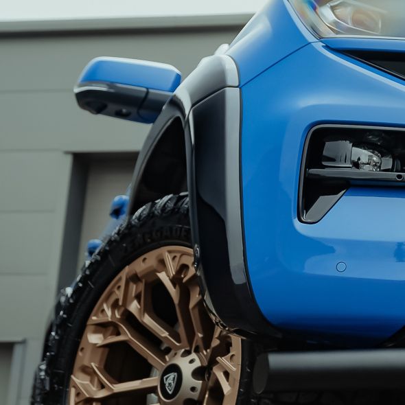 Kit élargisseur d'aile peint - VW Amarok Bleu