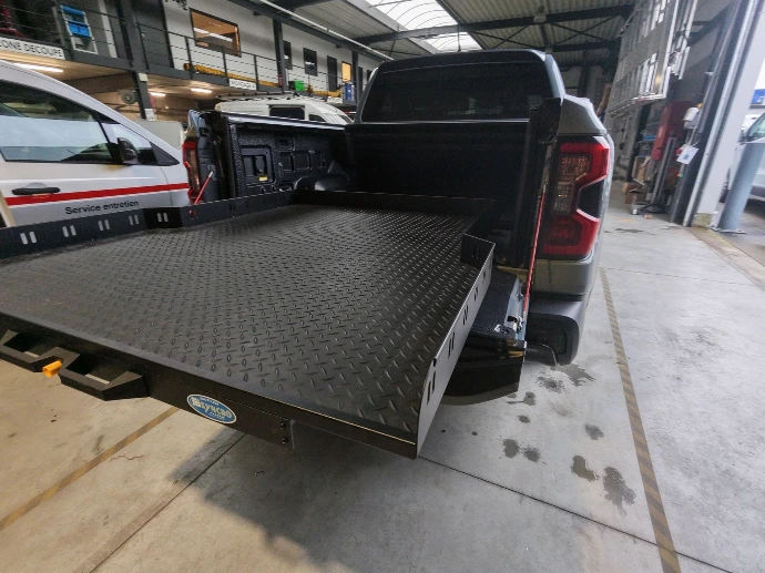 Plateau coulissant renforcé - sans perçage - VW Amarok