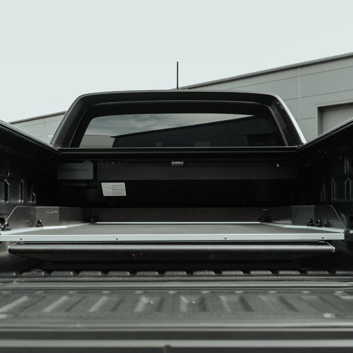 Plateau coulissant avec fintion bois - Ford Ranger