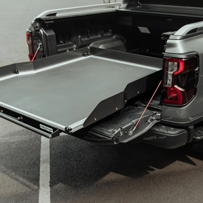 Plateau coulissant avec fintion bois - Ford Ranger