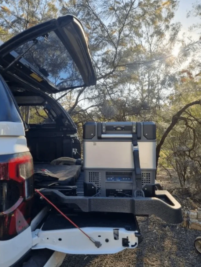 Plateau coulissant avec fintion ABS - Ford Ranger