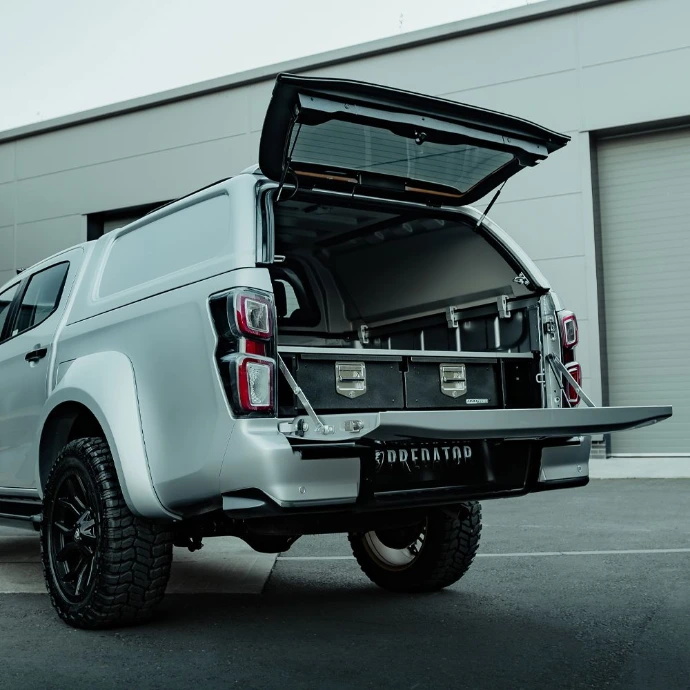 KIt de double tiroir avec feutrine - D-Max 