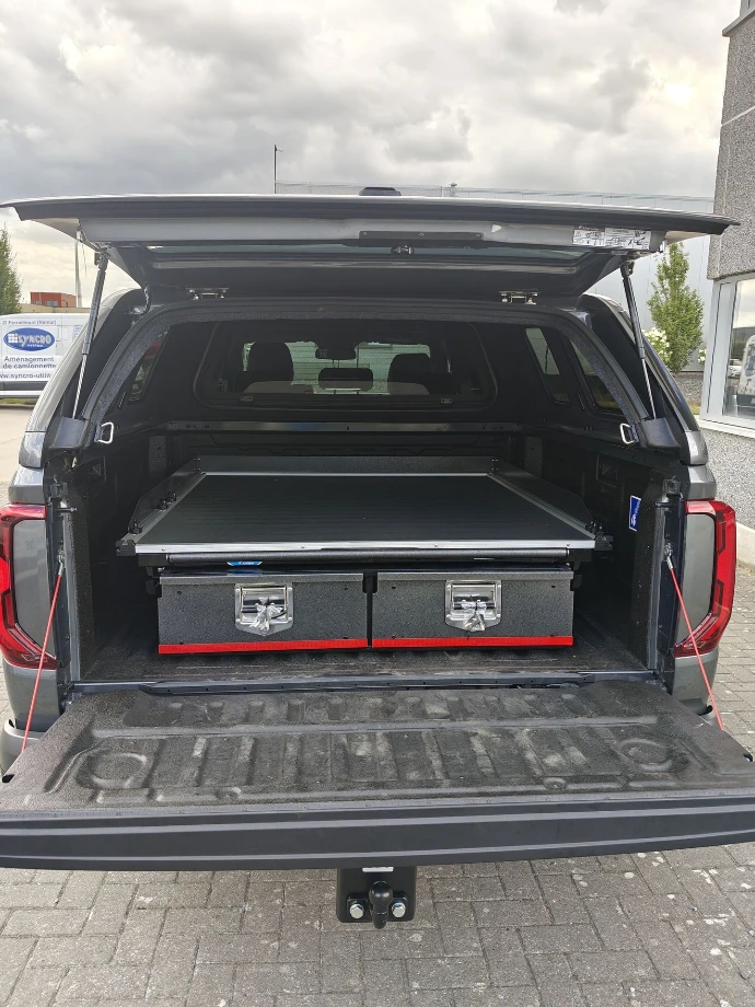 Kit double tiroir + plateau - VW amarok