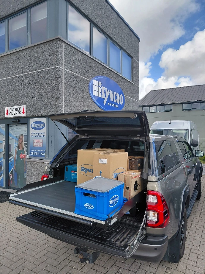 Kit double tiroir + plateau - Toyota Hilux 