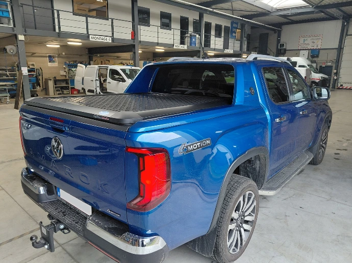 Vw Amarok - couvercle en alu noir
