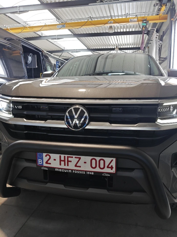 VW Amarok - Gris - Par buffle 76 mm