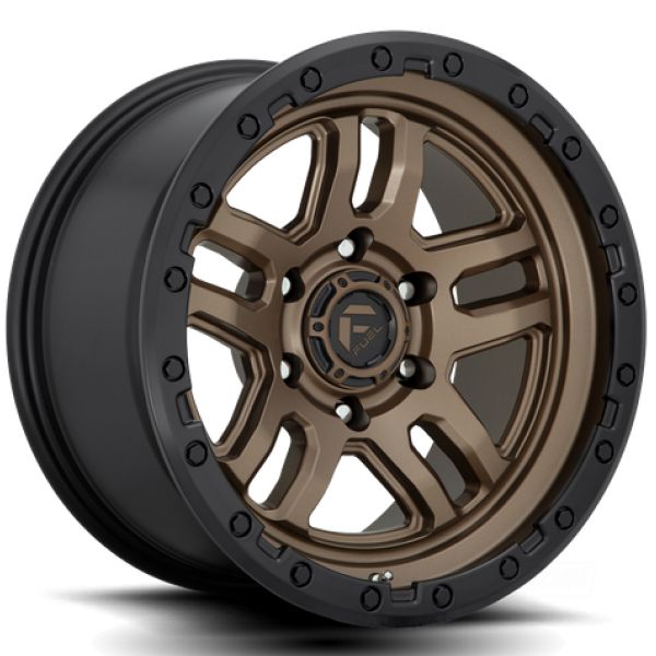 Fuel Ammo Matte Bronze Black Bead Ring
