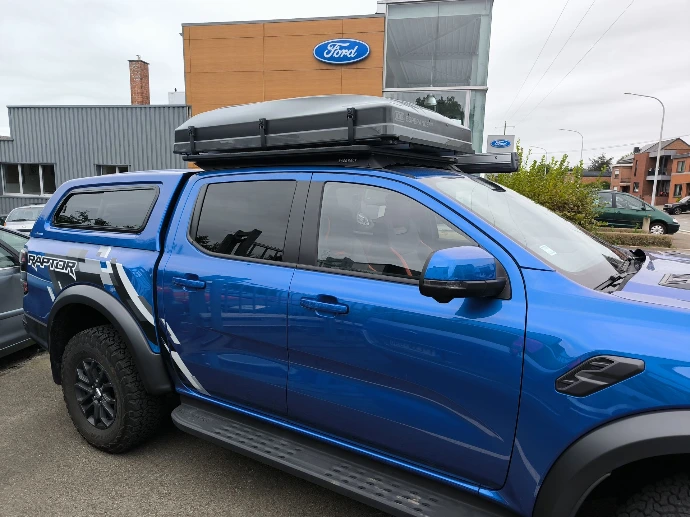 Hard top Aéroklas avec vitres latérales coulissantes - Raptor 23 + T9