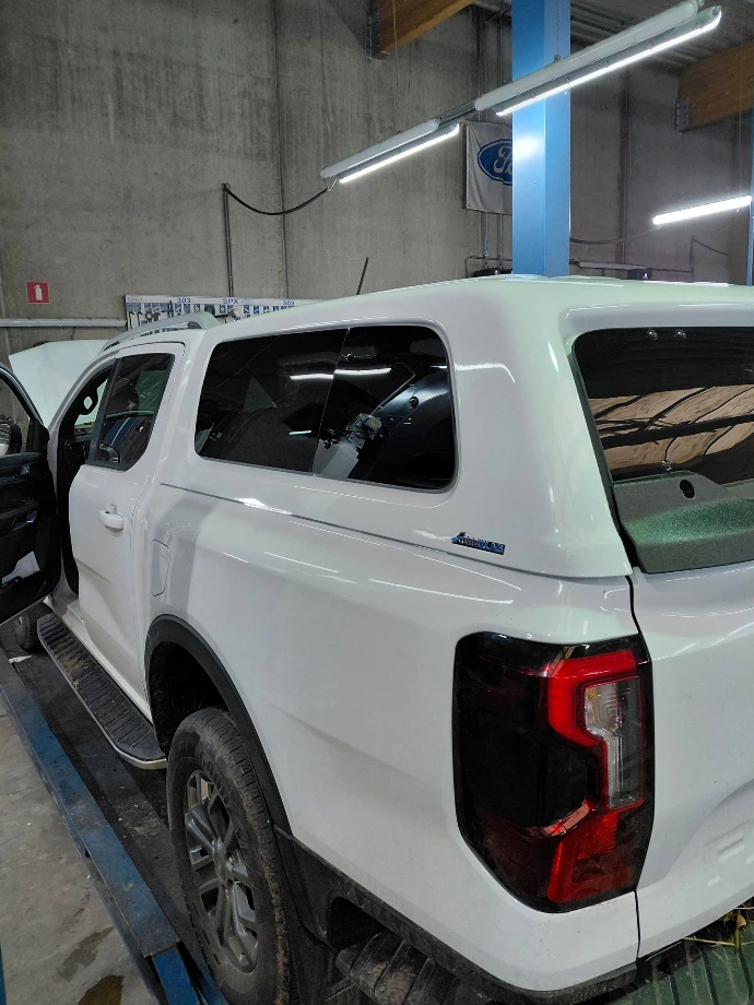 Hard Top ABS Aéroklas pour Pick-up avec Ouvrants - Ranger 23 - T9